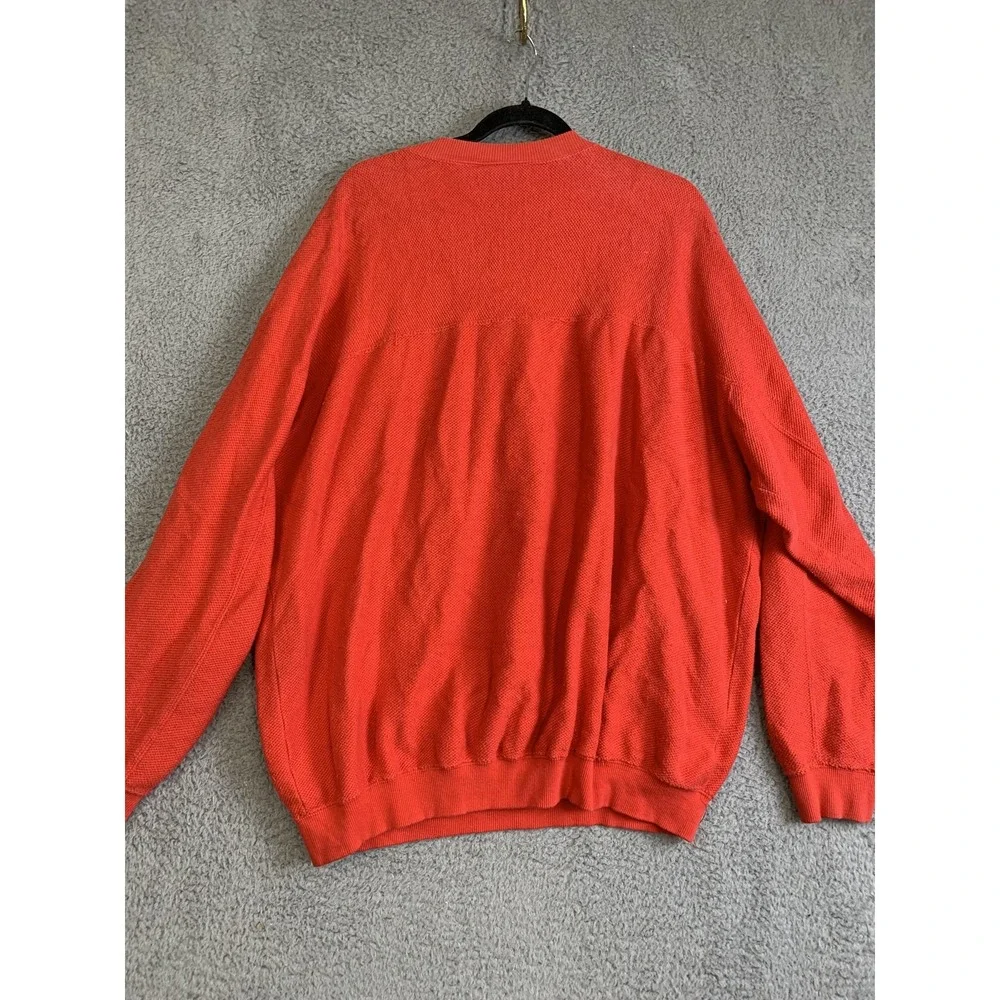 Woolrich Sweater Mens Large Henley Pullover Knit‎ Pocket Crewneck Casual
